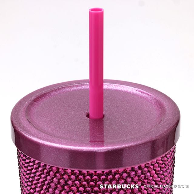 starbucks dark berry cold cup straw and lid